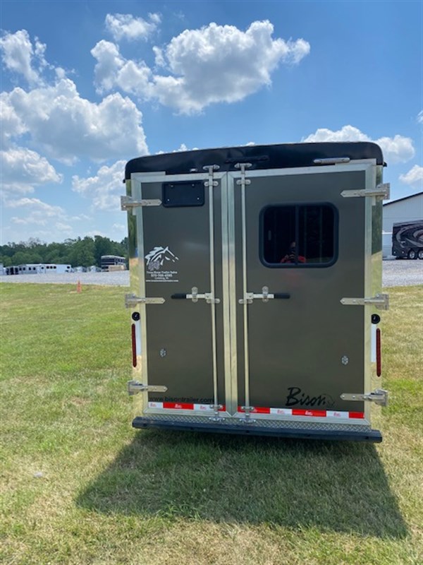 2022 Bison Quick Draw QD7310 7' wide 3 horse 10' LQ