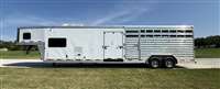 2015 Stock horse Exiss Stock Combo GN Living Quarters