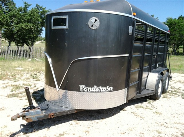 2007 Ponderosa 16ft  BP Stock Trailer