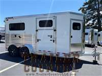 2027 2 horse Cimarron Norstar with Side Ramp and Rear Ramp