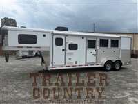 2020 3 horse Adam 3 Horse Slant with 8' Gunslinger Interior