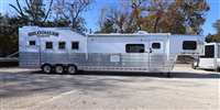 2026 4 horse Bloomer 4H Side Load with 15.9' Trail Boss LQ, Generator