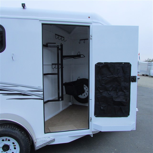 2018 Trails West Adventure MX II 2 horse with front sealed tack