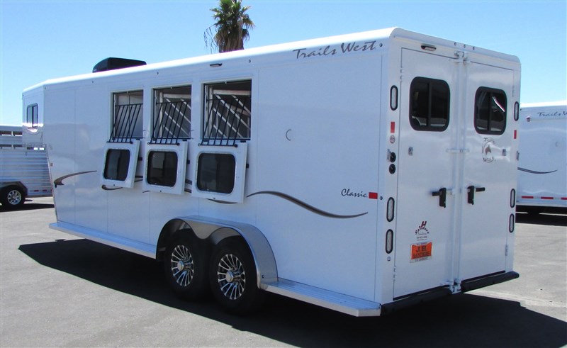 2026 Trails West classic comfort package 3 horse