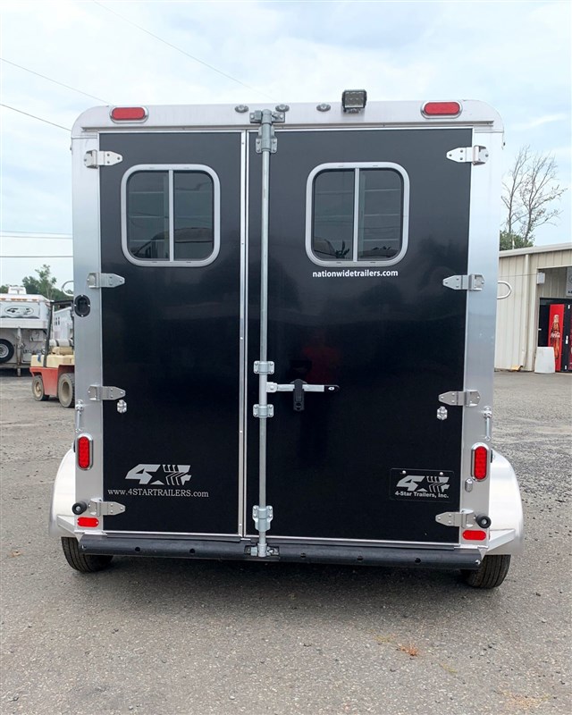 2020 4 Star 2 HORSE SLANT LOAD HORSE TRAILER