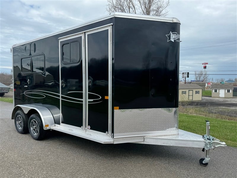 2024 Frontier 2 HORSE STRAIGHTH LOAD AMBASSADOR LITE BUMPER PULL