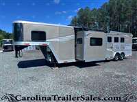 2023 3 horse Merhow 3H 14' LQ, Slide, Mangers, Insulated, Ramp