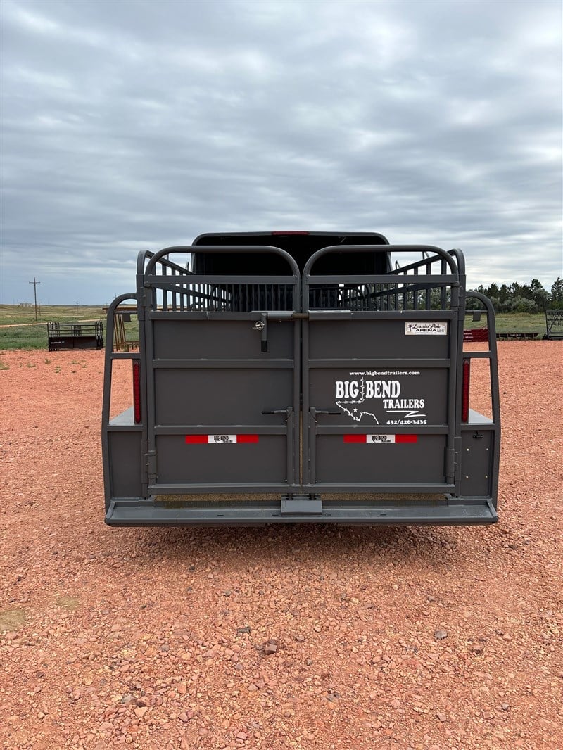 2024 Big Bend half top stock trailer