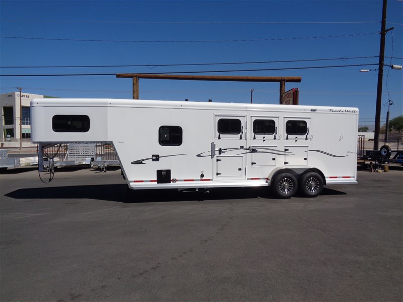 2026 Trails West classic lq 3h 7x7 side tack gn weekender