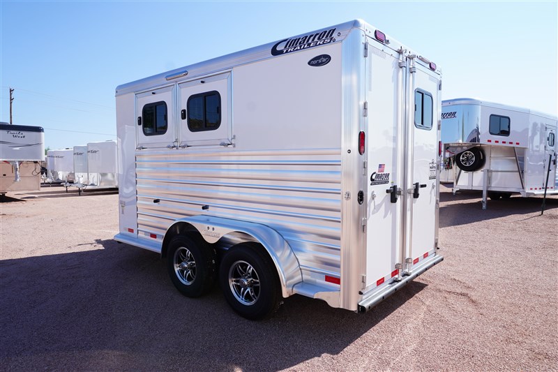 2024 Cimarron 2 horse norstar bp trailer