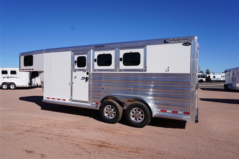 2024 Cimarron norstar 3 horse gooseneck trailer