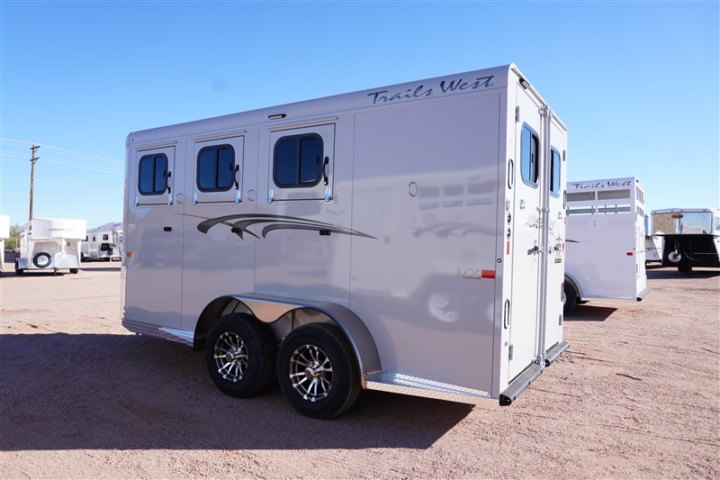 2025 Trails West Adventure MX 3 Horse BP Trailer