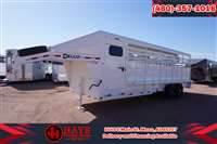 2024 Stock horse Delco 24' Stock Combo with Tack Room