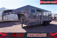 2025 Stock horse Delco 20' Stock Combo Trailer 