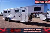 2025 2 + 1 horse Cimarron 2+1 Warmblood Trailer 