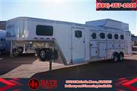 2026 5 horse Cimarron 5 Horse Gooseneck with Tack Room