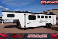 2024 4 horse Trails West Classic 8x13 4 Horse w/ Slide Out