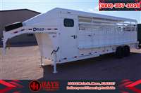 2026 Stock horse Delco 28' Stock Combo with Tack Room