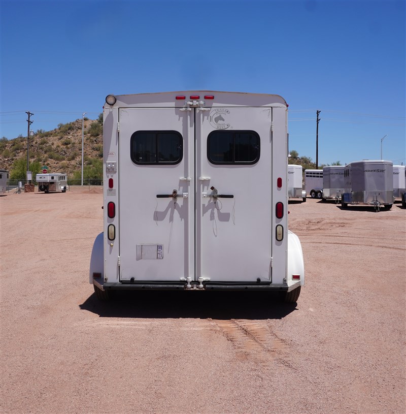 2001 Trails West classic 2 horse gooseneck