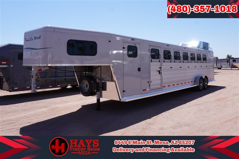 2027 Trails West Santa Fe 7 Horse w/Super Tack Package