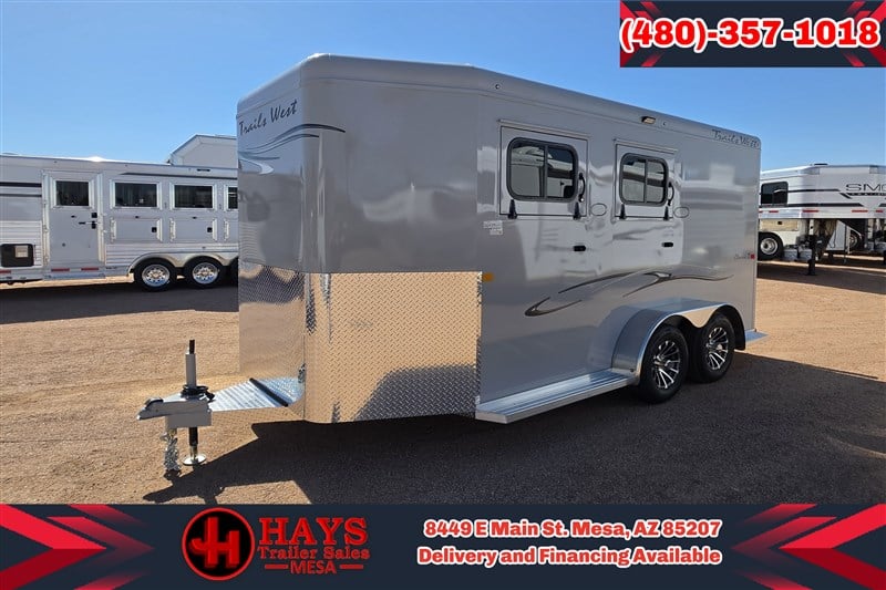 2027 Trails West Classic II 2 Horse Warmblood Stall & Height