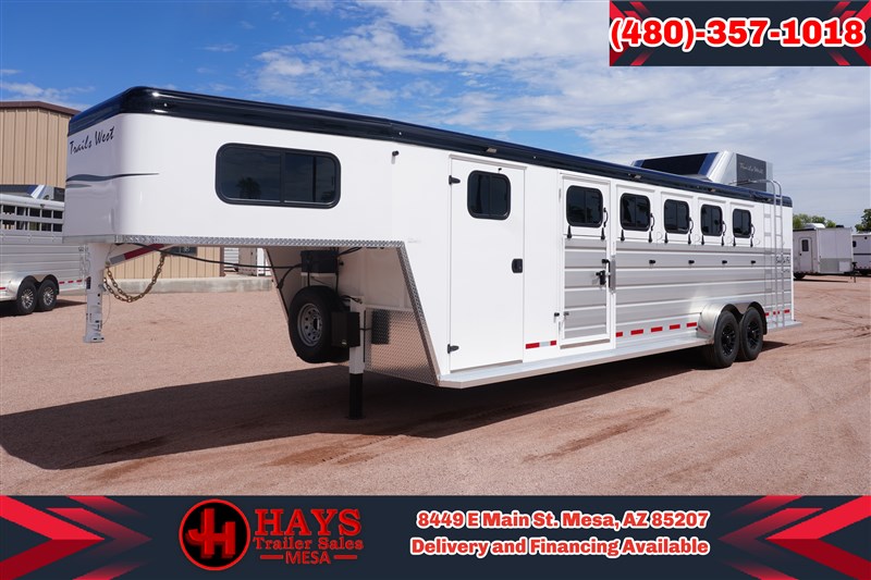 2027 Trails West Santa Fe 28' 5 Horse w/Super Tack