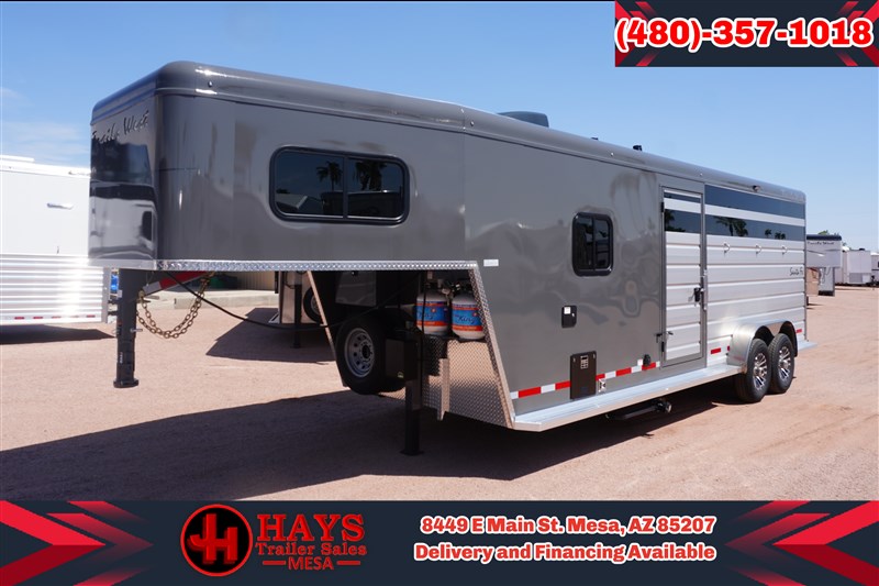 2027 Trails West Santa Fe 7x7 15.5'x10' Stock Back