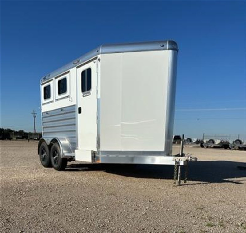 2024 4-star bumper pull horse trailers