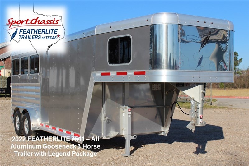 Used Featherlite Horse trailers for sale in TX