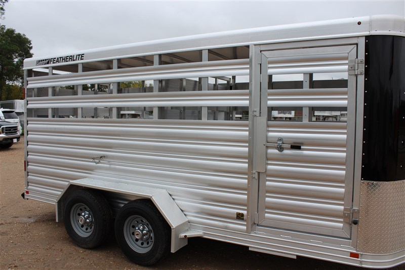 2023 Featherlite 8107 Livestock 16 Bumper Pull