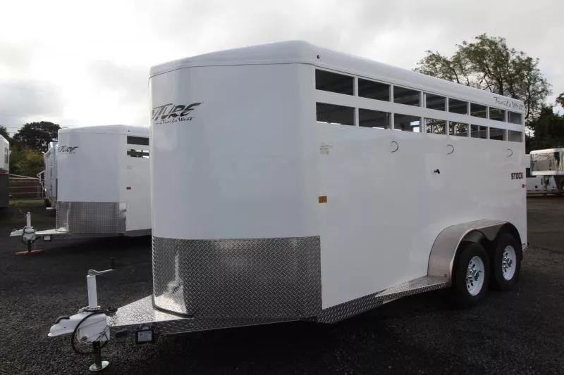 2026 Trails West adventure 17' stock / stock combo trailer-flood li