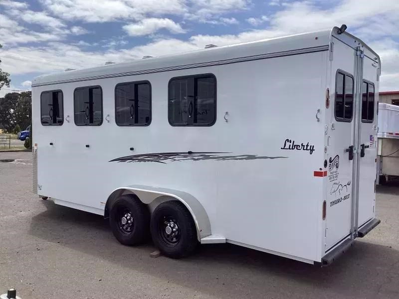 2026 Liberty liberty 7'6" tall-4 horse trailer-adjustable divid
