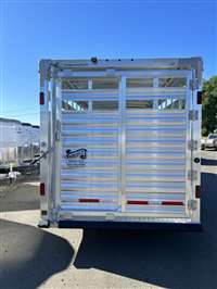 2023 Featherlite 8127 20' stock/combo trailer - all aluminum