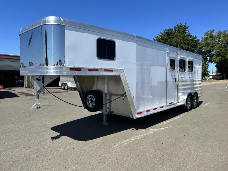 2023 Featherlite 8541 3h gn - 7'6" tall - 7'6" wide - side tack