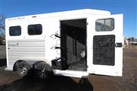 2025 2 horse Trails West Sierra II 2H BP- Extra Tall- Convenience Package- 