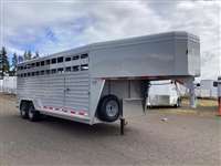 2026  horse Trails West PRICE REDUCED Hotshot 20' Stock Trailer-7'6" W-Sor