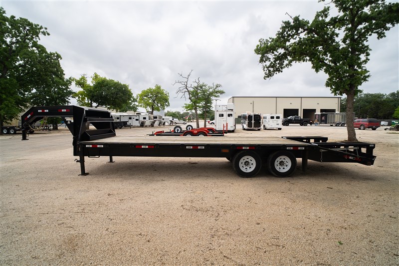 2023 GR trailers 25' gooseneck dove tail flatbed '23