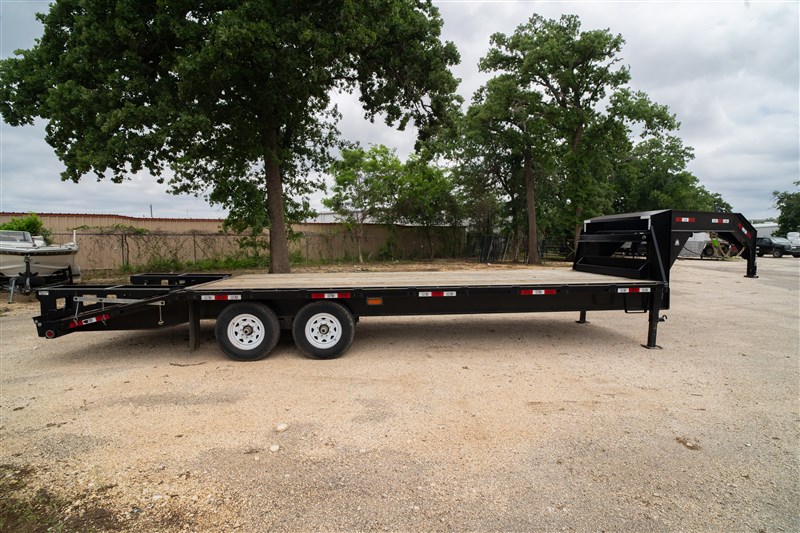 2023 GR trailers 25' gooseneck dove tail flatbed '23