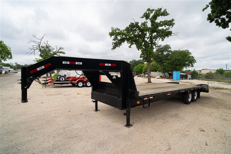 2023 GR trailers 25' gooseneck dove tail flatbed '23