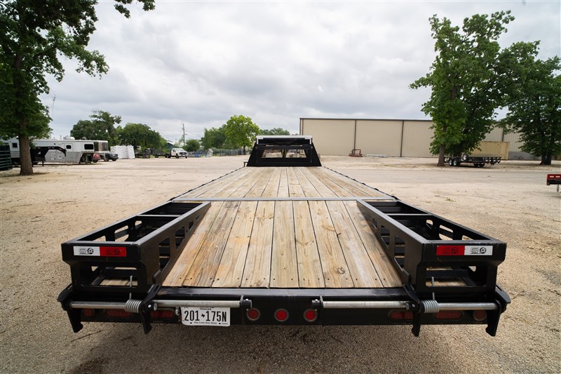 2023 GR trailers 25' gooseneck dove tail flatbed '23