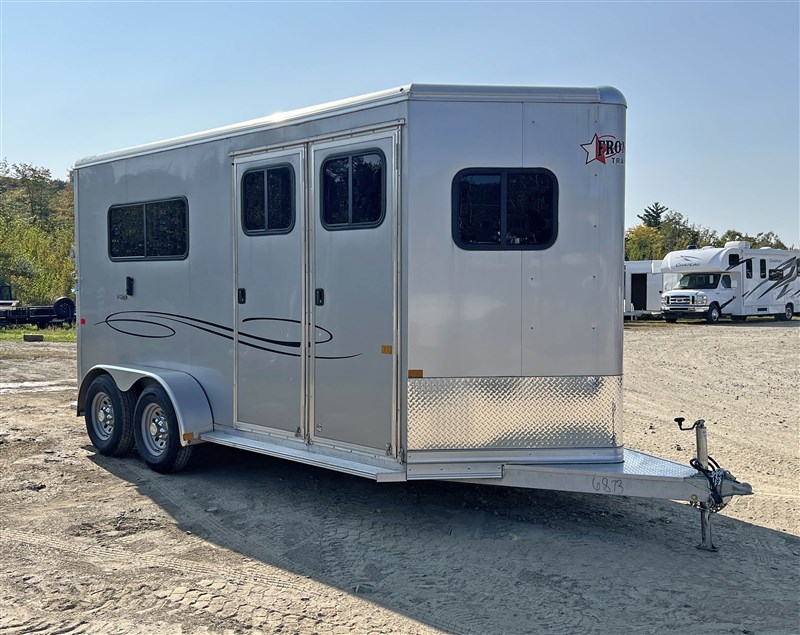 2023 Frontier ambassador 2 horse straight load 67" front tack