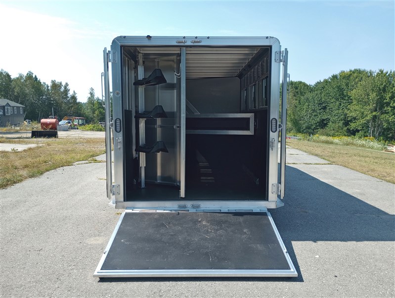 2025 Frontier strider series 10k aluminum 3-horse slant load gn