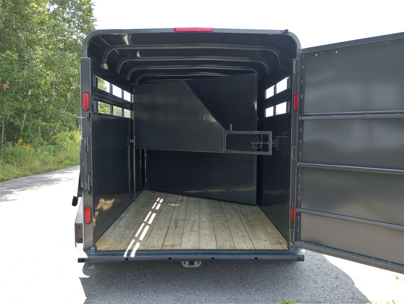 2025 CornPro 7x14 7k 2-horse slant/livestock trailer