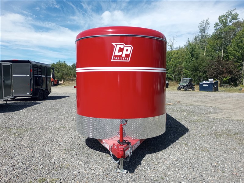 2025 CornPro 7x14 7k 2-horse slant/livestock trailer