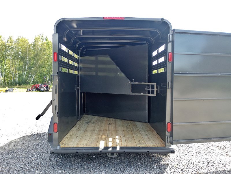 2025 CornPro 7x14 7k 2-horse slant/livestock trailer