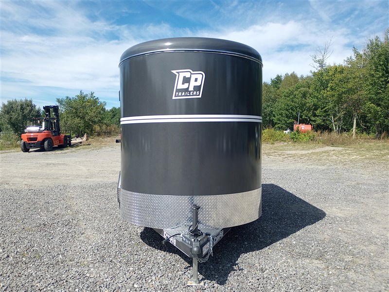 2025 CornPro 7x14 7k 2-horse slant/livestock trailer