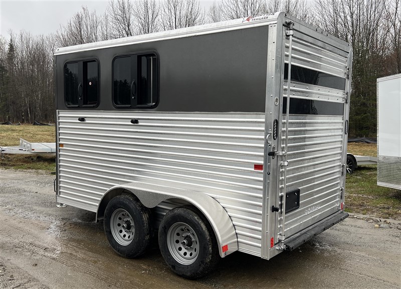 2025 Frontier colt series aluminum 2 horse slant load