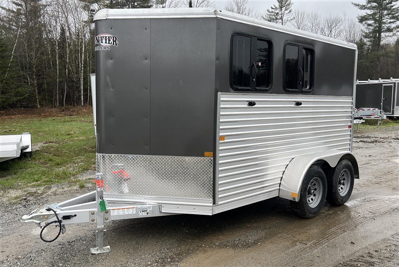 2025 Frontier colt series aluminum 2 horse slant load