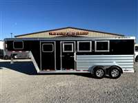 2026 3 horse Featherlite 3 Horse Gooseneck 9600