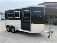 2025 2 horse Featherlite 2 Horse Bumper Pull
